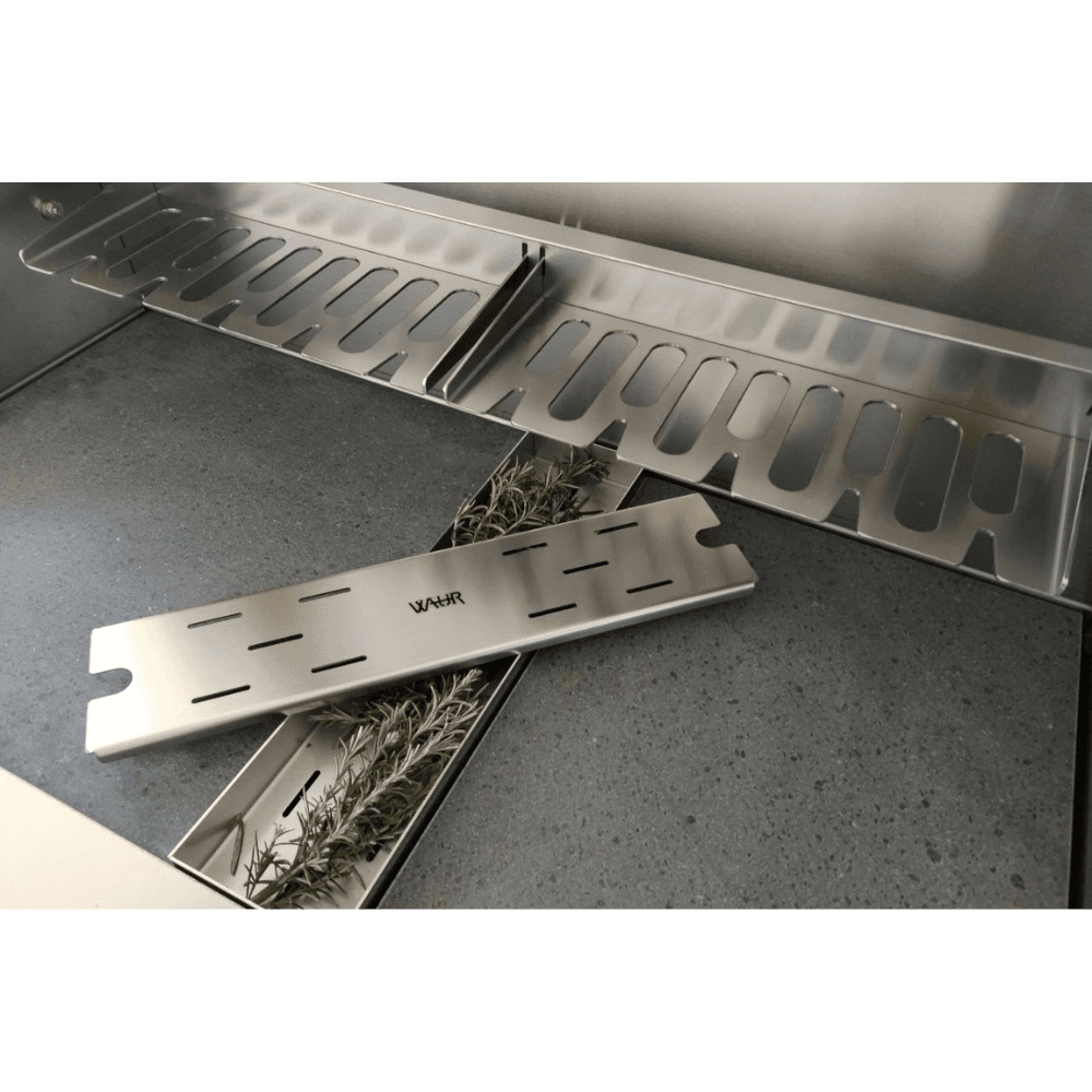 Smoking box per barbecue