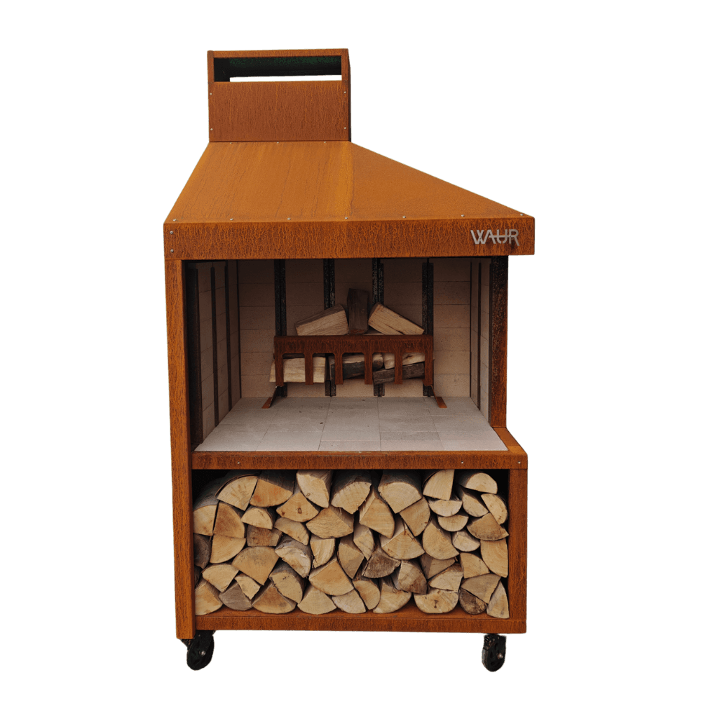 Fronte modello Anepoz in corten