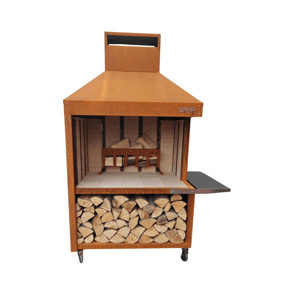 Fronte modello Spitz in corten