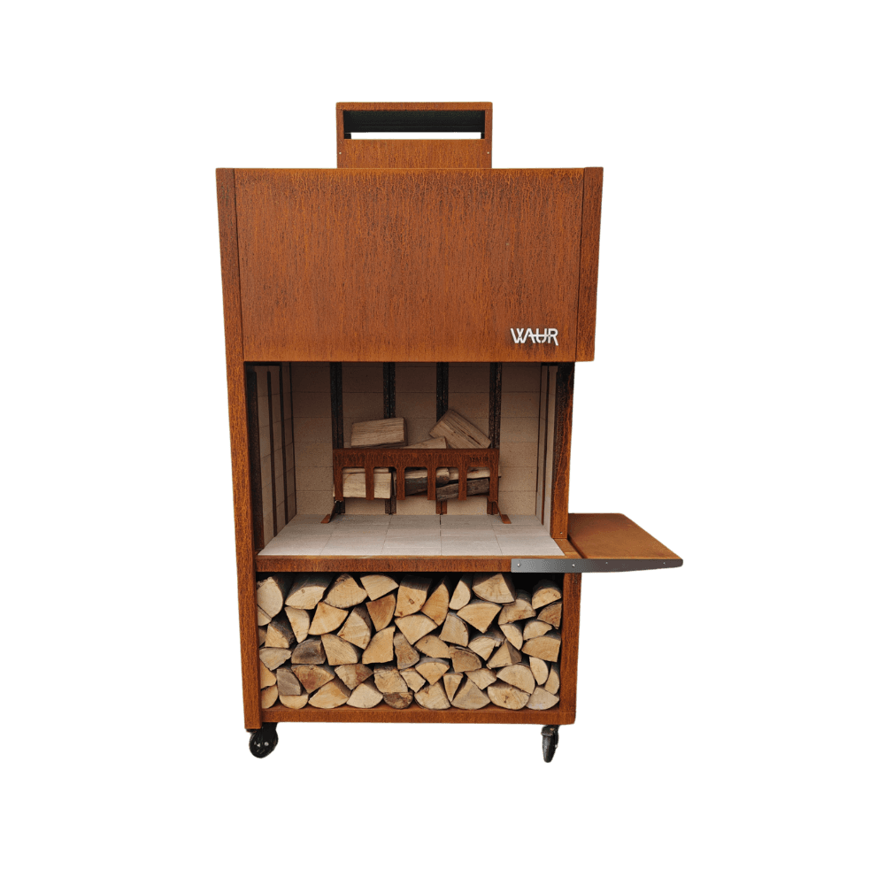 Fronte modello Rameston in corten